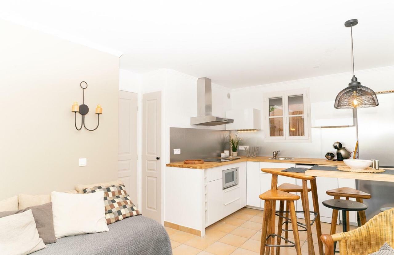 Les Restanques Apartment Grimaud Luaran gambar